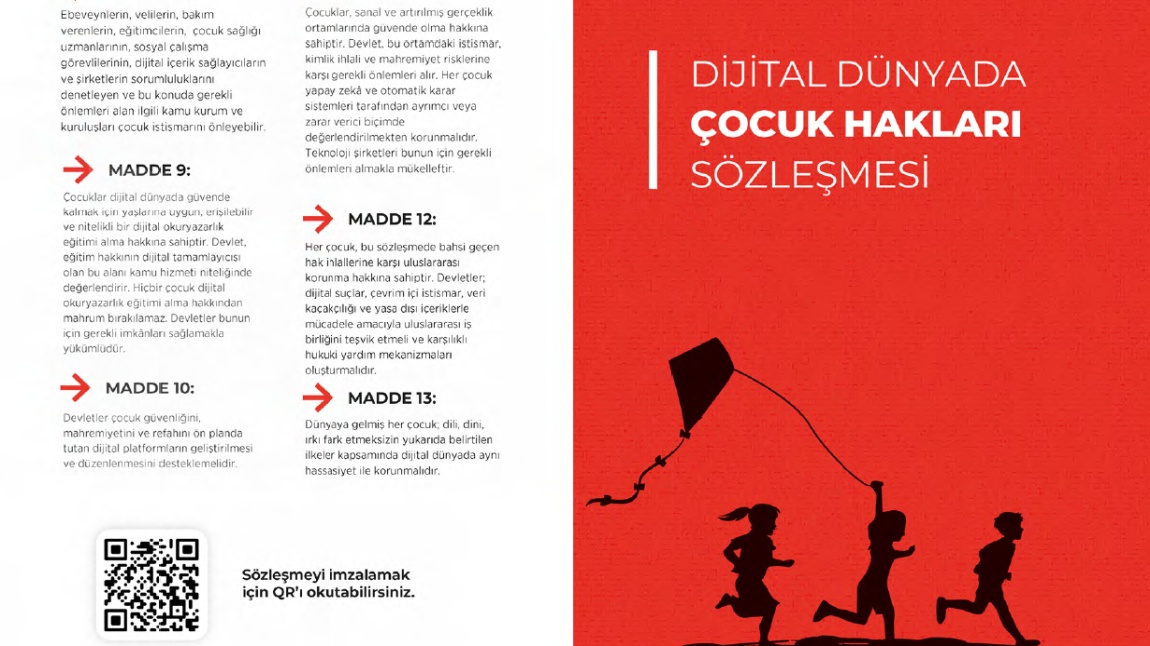 Dijital Dünyada Çocuk Sözleşmesi